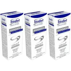 Kit C/3 Tricofort Antiqueda Loção Tônica Capilar C/2 Ampolas 20ml Original!