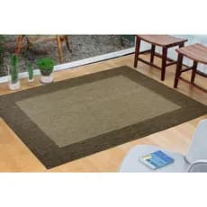 Tapete Sisal 1,00 X 1,50 Sala Quarto Escritório Sem Pelo 100% Antiderrapante Hotel Pousada Promoção