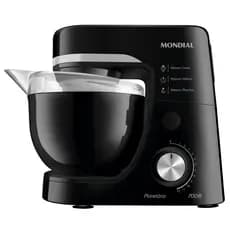 Batedeira Planetária Mondial BP03 Preta 127V