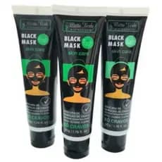 Kit 3Unidades Mascara Preta Matto Verde Removedora De Cravos Revenda