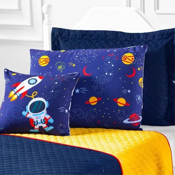 Kit Cobre Leito Colcha Teen Kids Infantil 5 Peças