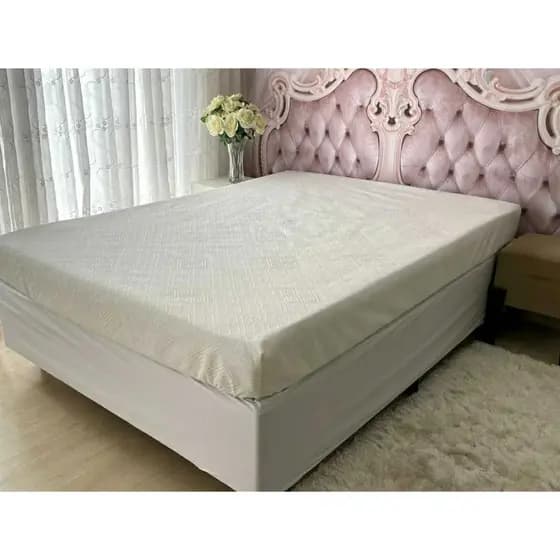 Lençol Avulso Queen Impermeável P.u Branco Top