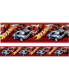 Kit Faixa Decorativa Adesiva Infantil carros de velocidades hot