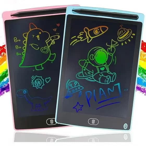 Lousa Mágica Tela Lcd  8.5 /10 /12 Polegadas Infantil De Escrever E Desenhar Tablet diversas