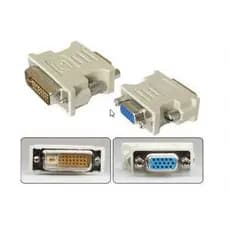 6ps Adaptador Dvi Para Vga 24+5 Pinos