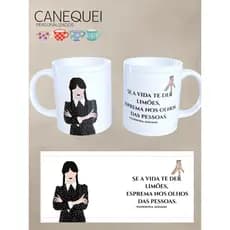 Caneca Wandinha Addams - Série Netflix | Frase Engraçada | Meme | Presente Criativo e Único