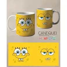 Caneca Bob Esponja Personalizada | Presente Criativo e Divertido – 325ml