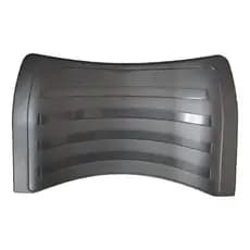 ENCOSTO LONGARINA PLASTICO PRETO CADEIRA FIXA