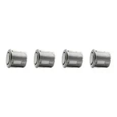 kit 4 sensores reposição de ré prata 18mm ou 21mm