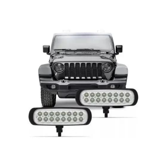 strobo branco autopoli  Slin 16 Leds Branca 12v