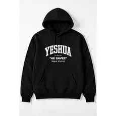 Moletom Canguru Unissex Yeshua Cristão Agasalho Casaco Blusa De Frio