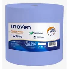 Rolo Wiper TW2540 com 600 Toalhas Descartáveis Azul Inoven