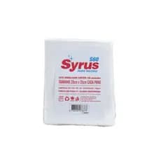 Pano Multiuso SYRUS S60 BRANCO 28 X 35 65G pacote 100 Panos