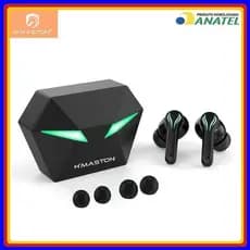 Fone de Ouvido Sem fio Gamer Bluetooth 5.3 com Microphone e Luz LED Redução de Ruído original H'maston  RS-30 B25B