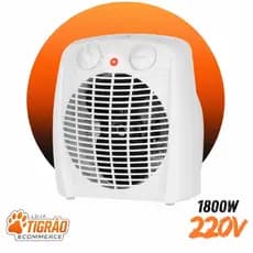 Aquecedor Elétrico 1800W Aq-100 Kian Branco 220V
