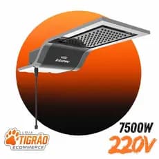 Chuveiro Ducha Eletrônica Intense Fame 7800w Super Potente Preta Inox 220 V