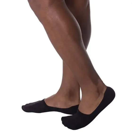 2 Pares de Meias Sapatilha 8760-001 Selene Algodão Cano Invisivel Masculino