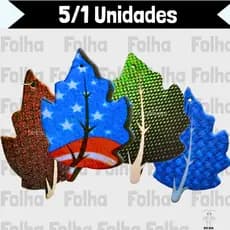 KIT 5/1 Unidades AROMATIZANTES Cheirinho para Carro Em Formato de FOLHA - BARATÃO