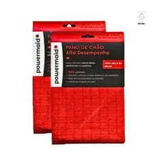 Kit 2/1 Unidades de Panos De Limpeza Microfibra GIGANTE Alta Absorção Multiuso Limpeza Mágica - Baratão