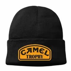 Touca  Retro Inverno Masculina Feminina Gorro Preta