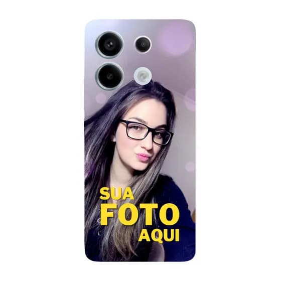 Capinha para Xiaomi RedMi Note 13 Pro 5G Anti Impacto Personalizada - Com Foto