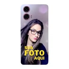 Capinha para Moto G24 Anti Impacto Personalizada - Com Foto