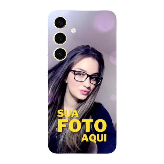Capinha para Samsung S24 Anti Impacto Personalizada - Com Foto