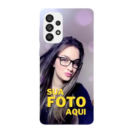 Capinha para Samsung A73 5G Anti Impacto Personalizada - Com Foto