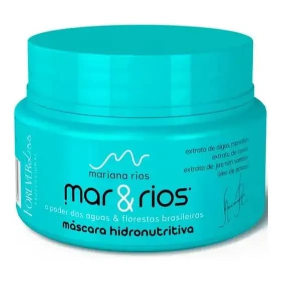Mini Máscara Mariana Rios Hidronutritiva 40g Forever Liss