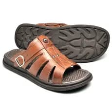 Sandália Masculino Anti Stress Chinelo Ortopédico 100%