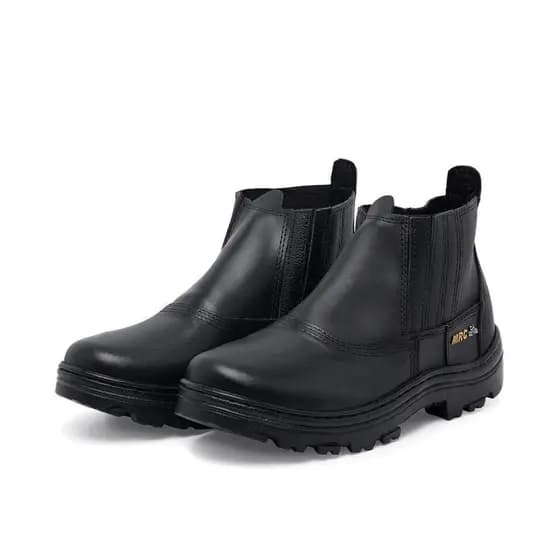 Bota epi segurança com CA elastico em trabalho pesado
