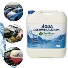 Água Desmineralizada Para Radiadores e Baterias Premium - 20 Litros