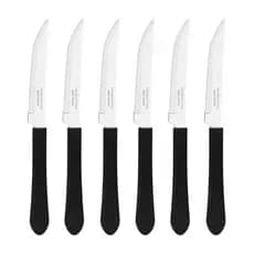 Jogo De Facas Para Cozinha Leme Faqueiro Aço Inox Tramontina