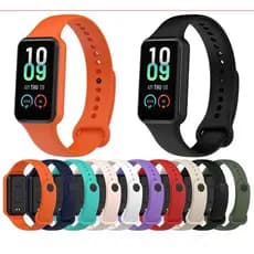 Pulseira Silicone WatchStrap Para Huami Amazfit Band 7 SmartWatch Soprt band7