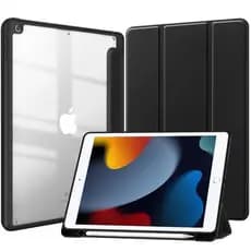 Capa Case Acrílico Magnética Com Suporte Caneta Para iPad 10.2 7/8/9 Geração A2197 2019