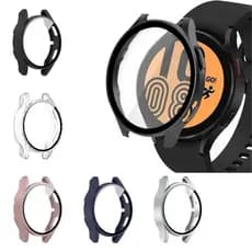 Capa Bumper Samsung Galaxy Watch 4 40mm 44mm 360 Pega Tela Toda