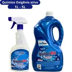 Multiuso Quimiox com Oxigênio Ativo Quimiprol Limpador - Desinfetante -Derrete gordura - Clareador de rejuntes e Sapatos