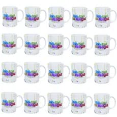 Kit 20 Canecas Xícaras De Porcelana Personalizada Dia Das Crianças.