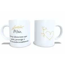 Kit com 20 Canecas Porcelana personalizada dia das mães / presente dia das mães /caneca personalizada