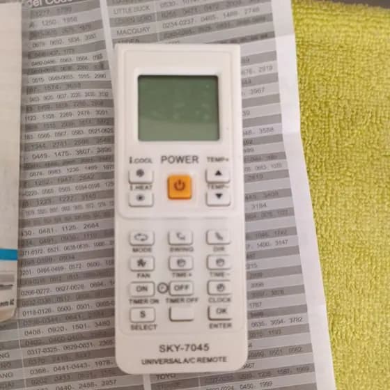 controle remoto ar universal