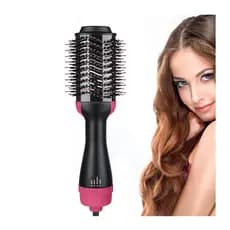 Escova Secadora e modeladora 3 Em 1 Profissional 1200w Seca Alisa Modela Cabelo