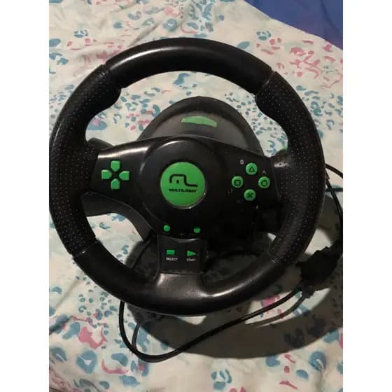 Volante Gamer com pedal - Multilaser/ Pc, Ps, Xbox