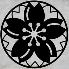 Mdf Quadro Decorativo Mandala Flor de Cerejeira Quadro para sala de estar moderno quadro decorativo