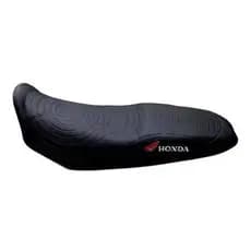 Capa de Banco Moto Honda Original Antiderrapante com Logo em Alto Relevo