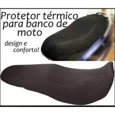 Capa Banco Térmica Impermeável Nylon Confort Moto Nxr 125 150 160 Bros / Titan 125 150 / Fan 125 150
