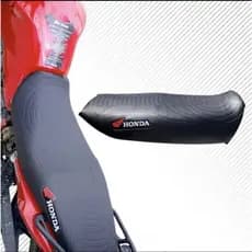 Capa Banco Moto Capa Banco Honda CG 150 Titan 150 Fan 150 Confortável Courvin Preto