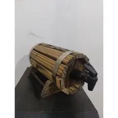 Pingometro Barril de Pinga 1 Litro Madeira Rústica