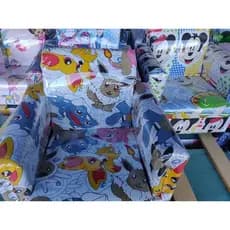Poltrona Infantil vários Desenhos Madeira sofá kids