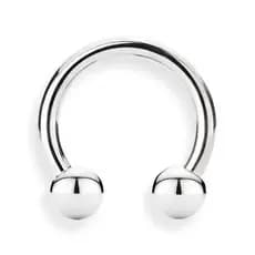 Piercing ferradura - Septo - Helix -Tragus - conch -Daith -Aço Cirurgico