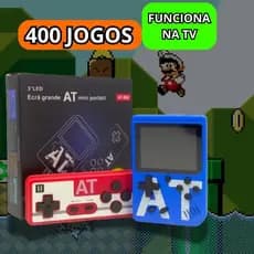 Video Game PSP Portatil 400 jogos em 1 - Conecta na TV- Gameboy Retrô Classicos TV